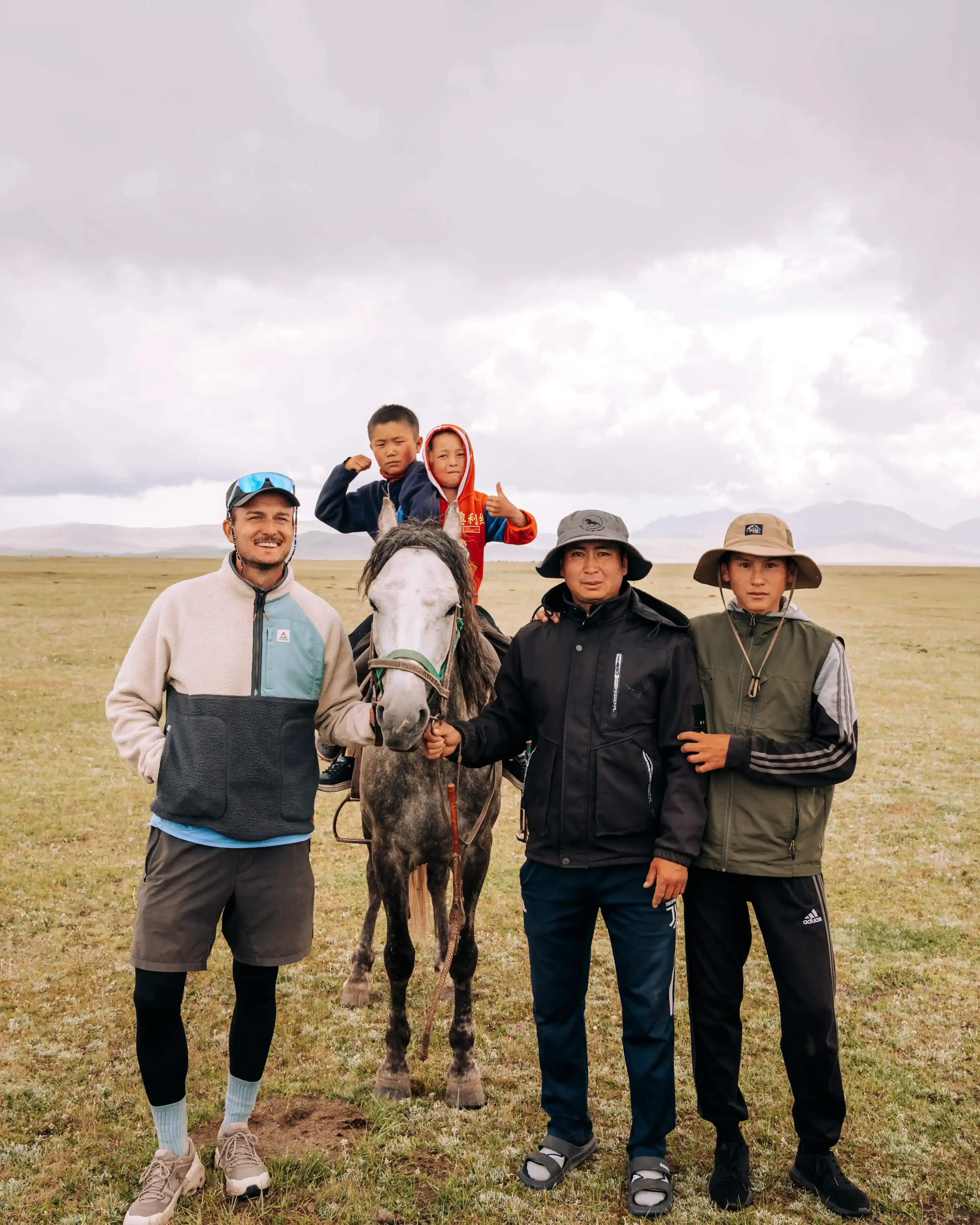 Some of our guides with guests